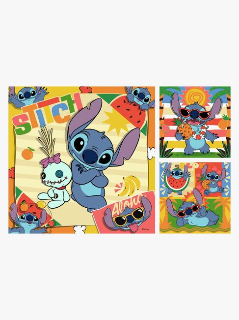 Ravensburger Lilo & Stitch Puslespil 3x49 Brikker