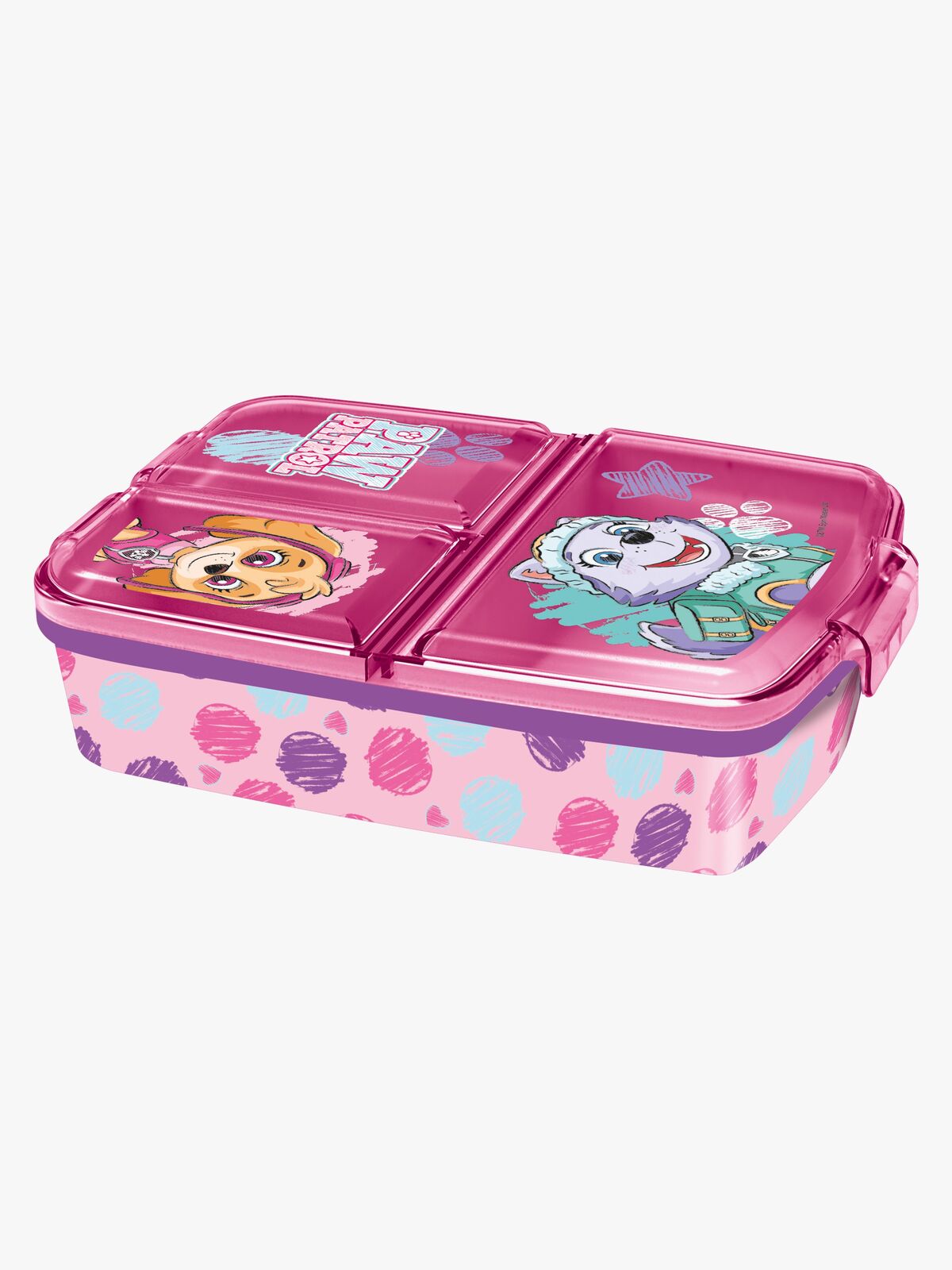 Paw Patrol Girls Madkasse med Rum, Pink