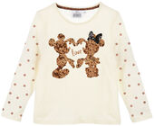 Disney Minnie Mouse T-Shirt, Beige