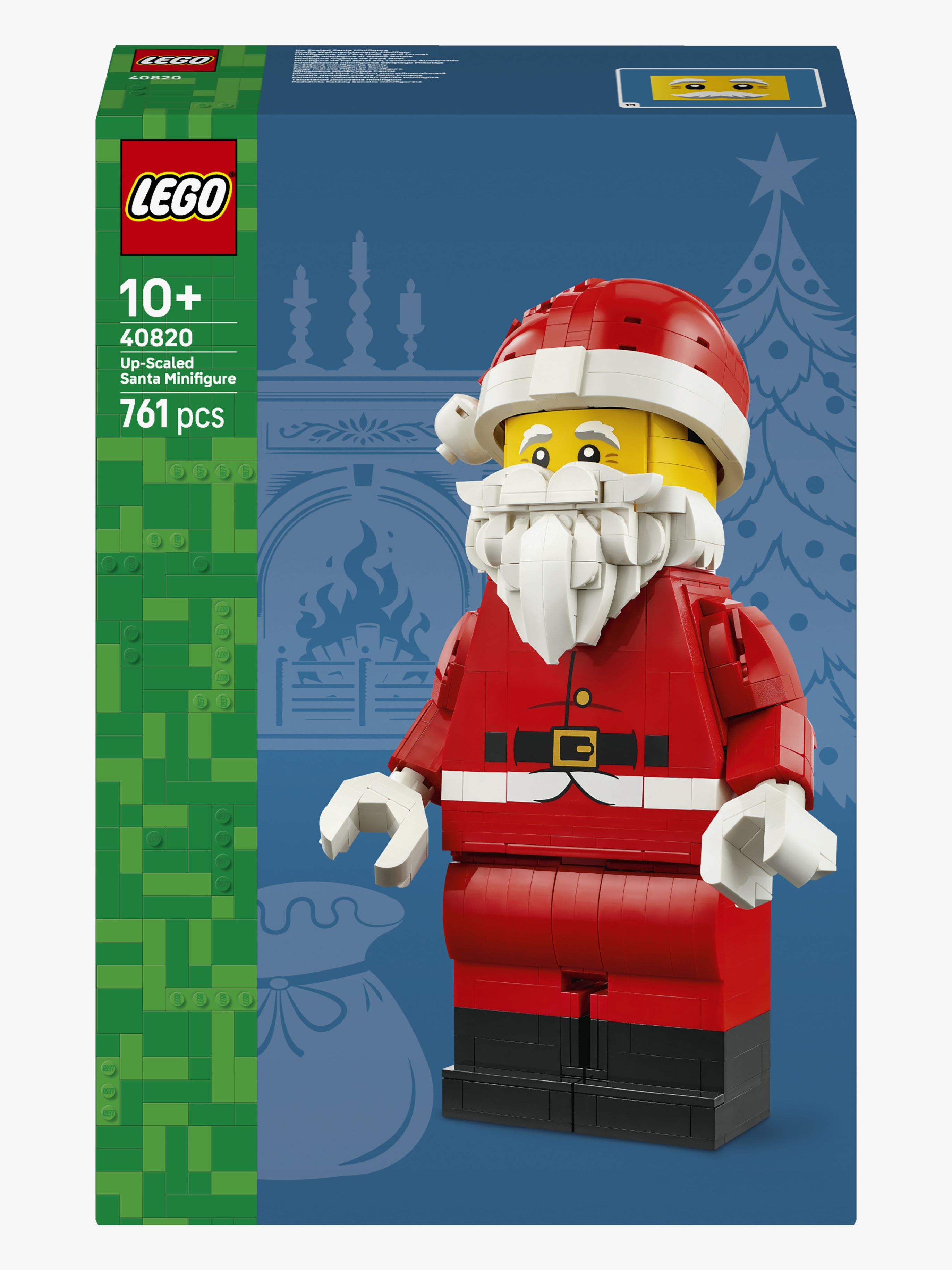 LEGO Iconic 40820 Opskaleret minifigur af julemanden