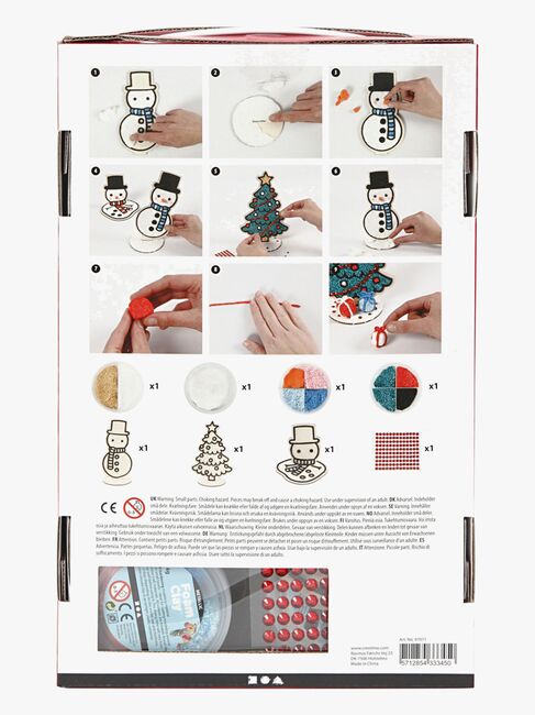 Creativ Company Kreasæt Snemand og Juletræ