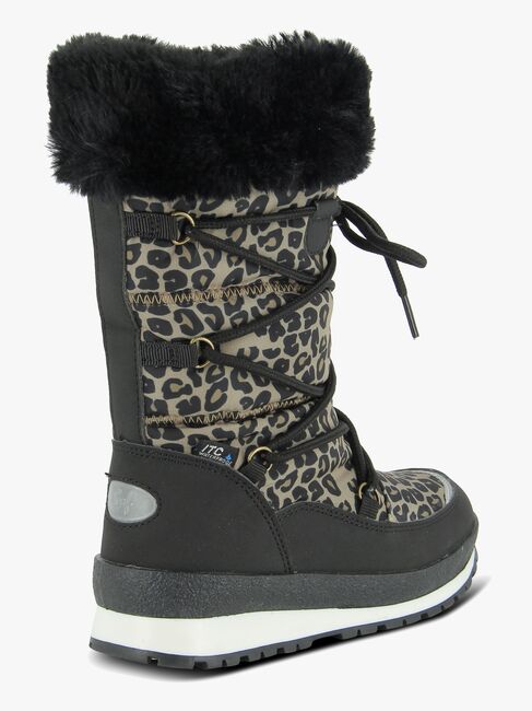 Leaf Ysby Vinterstøvler, Leopard