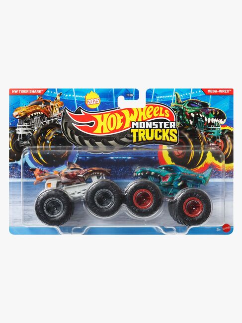 Hot Wheels Monster Trucks 1:64 2-pak Blandet Udvalg