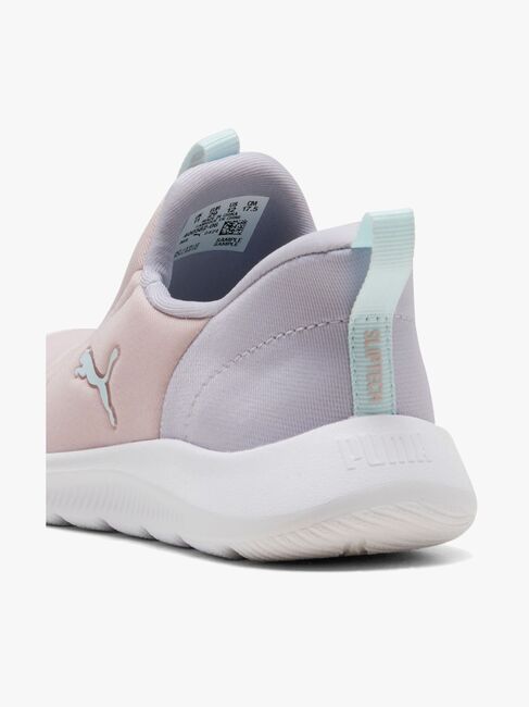 Puma Fun Racer 2 Slip On PS Sneakers, Mauve Mist/Sea Glass/Lilac Crush