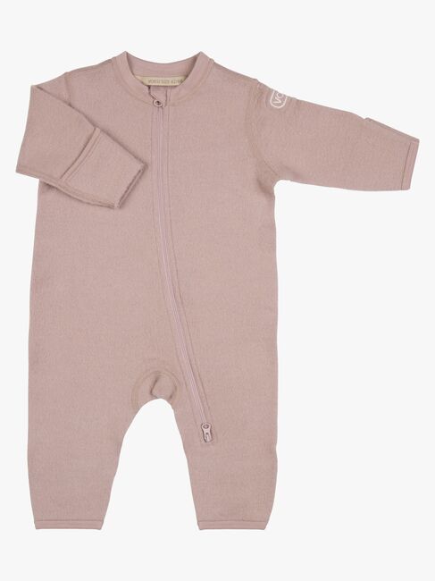 Voksi Fleecedragt Merinould, Soft Grape