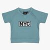 Petit by Sofie Schnoor T-shirt NYC, Aqua Blue