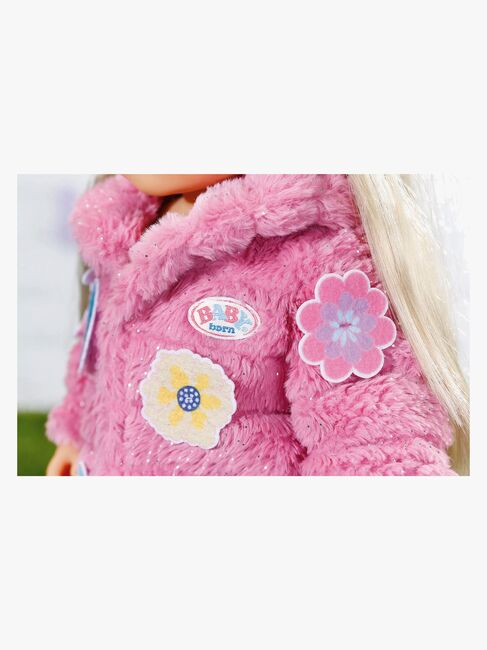 Baby Born Dukketøj Frakke 43 cm, Lyserød