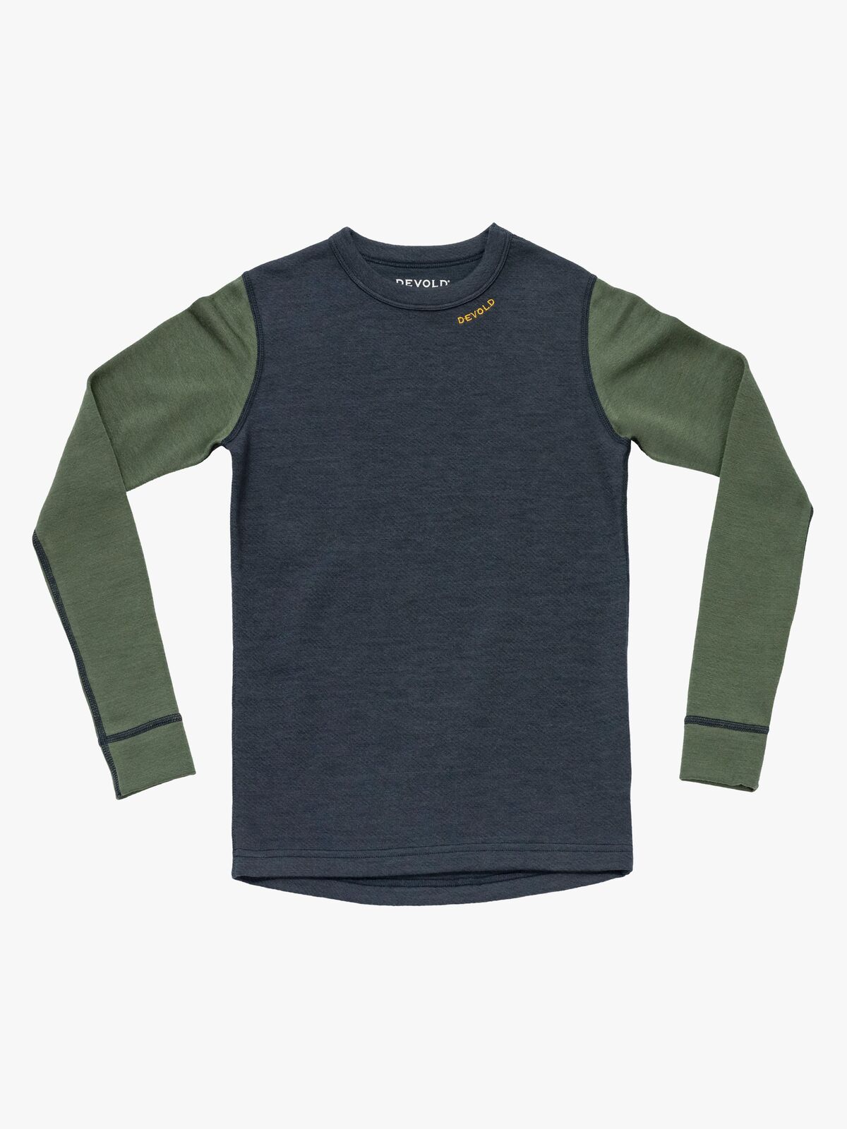 Devold Expedition Merino Skiundertrøje Jr, Night/Forest