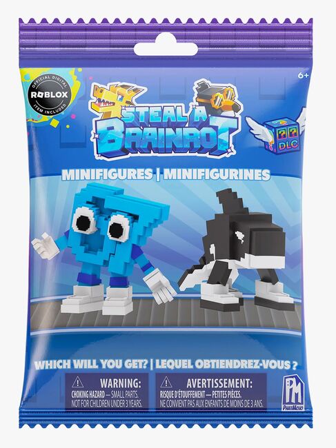 Roblox Steal A Brainrot W1 Samlerfigur Mini 6 cm Blandet Udvalg