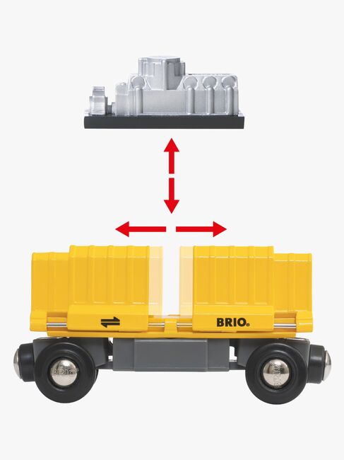 BRIO 33982 Godstog Med Tre Vogne