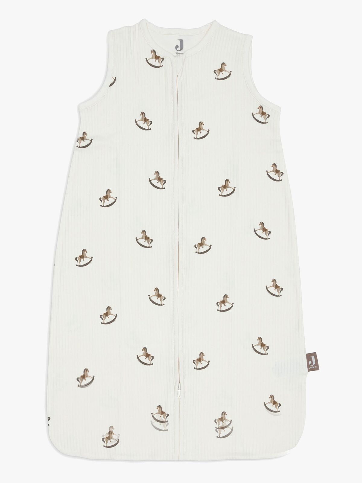 Jollein Sovepose Jersey Ribkant 70 cm, Nostalgic Ride
