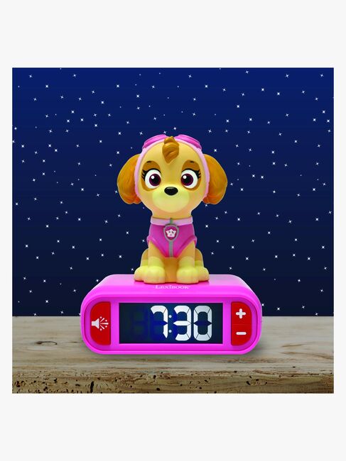 Paw Patrol Digitalt Vækkeur med Natlampe