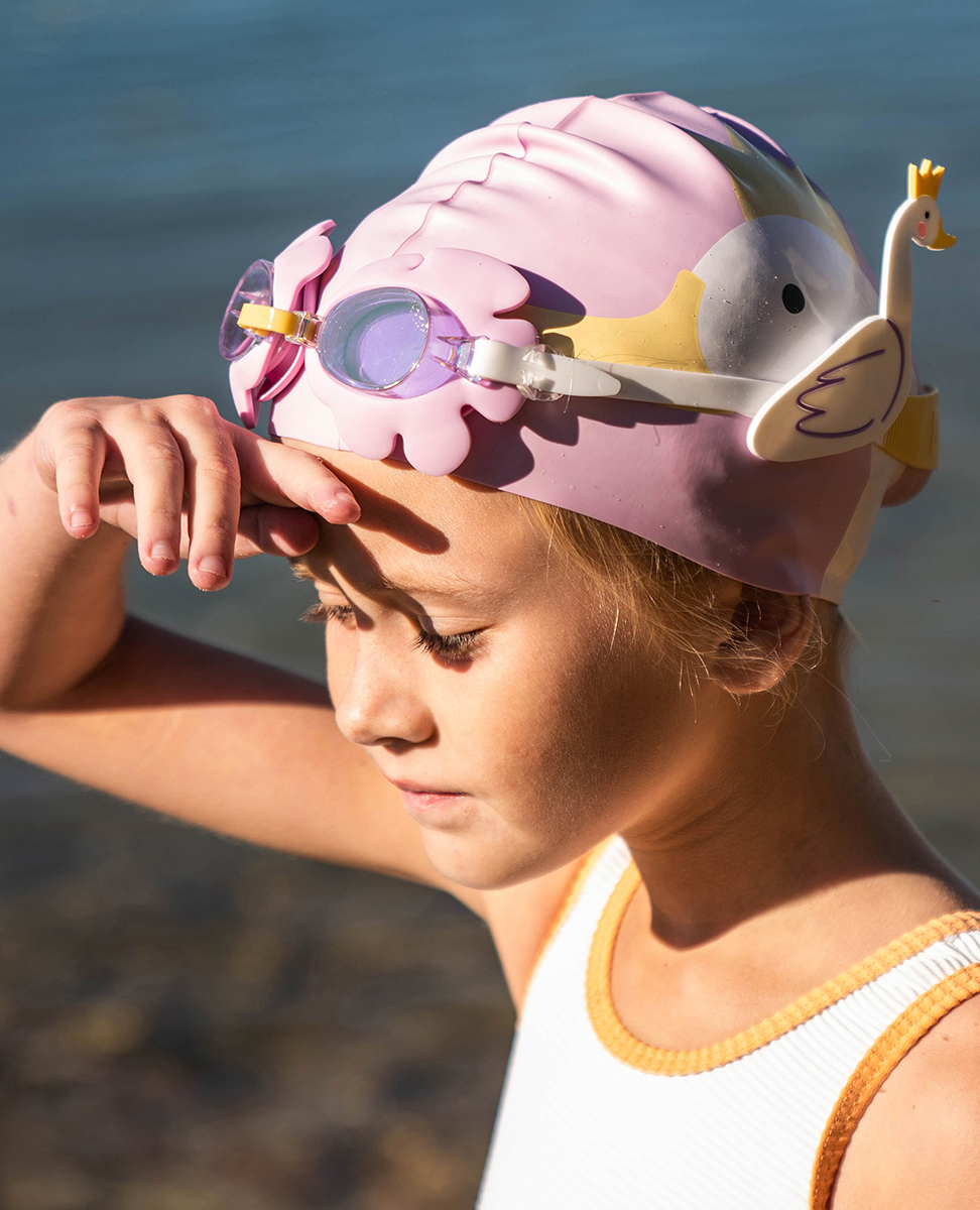 SUNNYLiFE Svømmebriller, Princess Swan Multi