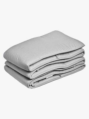 MiniDreams Sengerand Glat, Grå