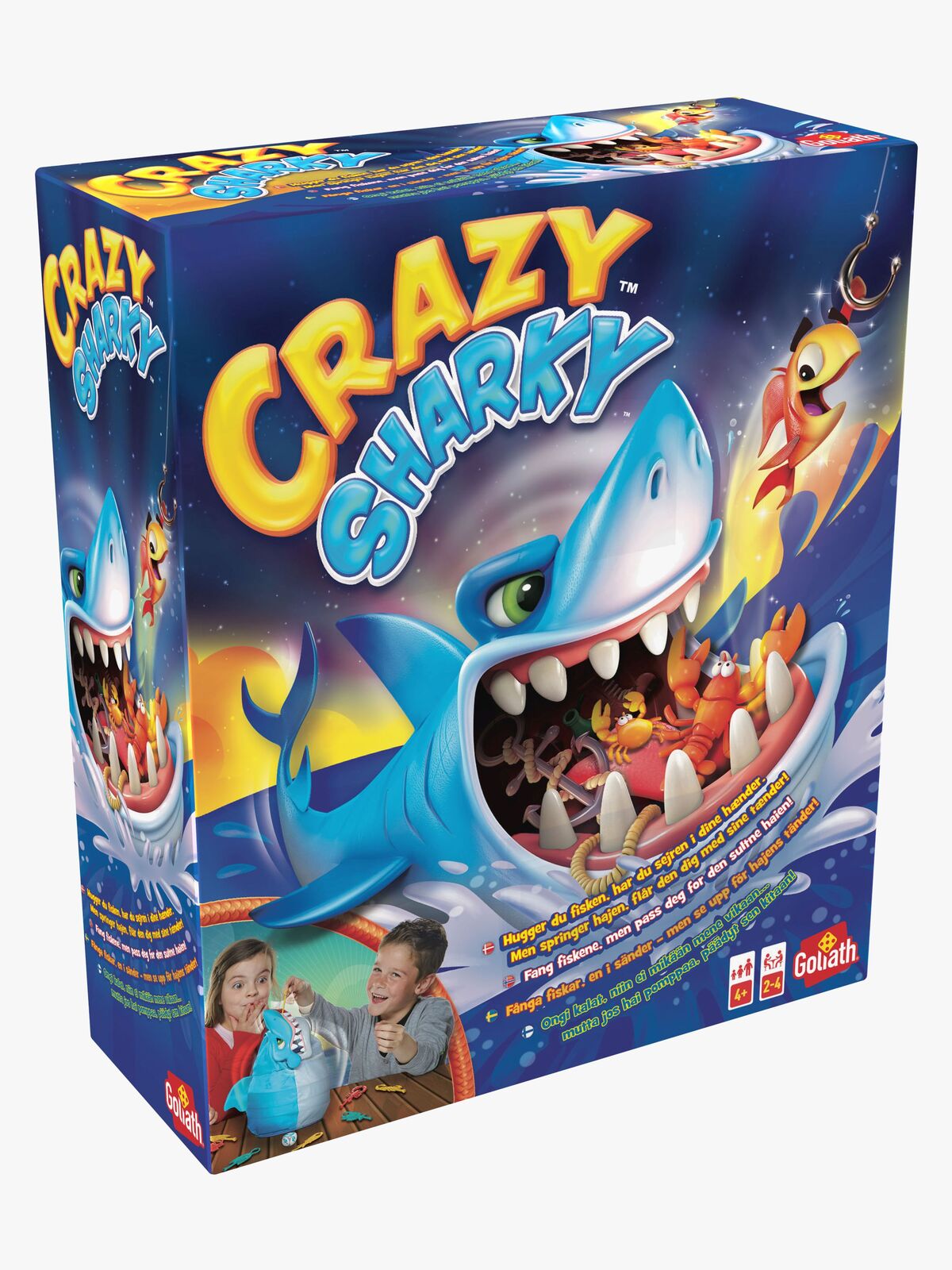 Goliath Games Crazy Sharky Spil