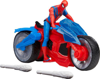 Marvel Spider-Man Web Blast Cycle Figursæt