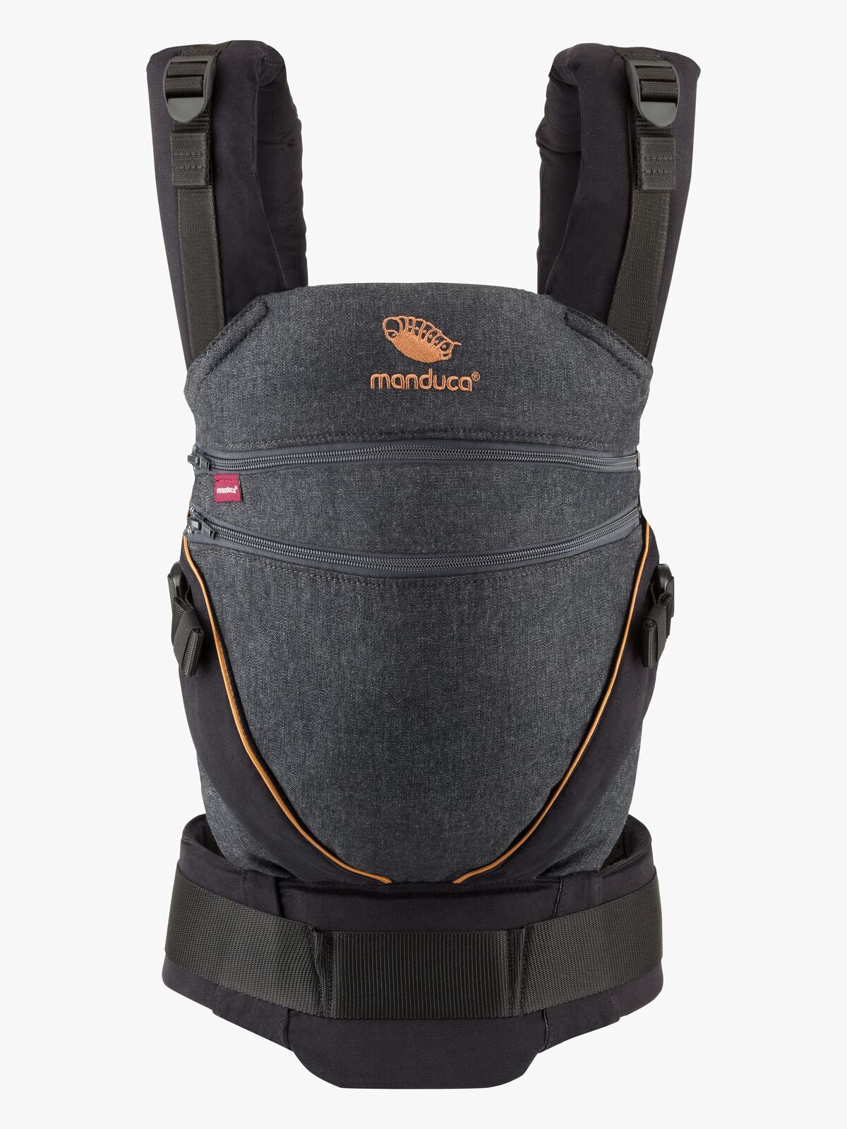 Manduca XT Cotton Bæresele, Denimblack-Toffee