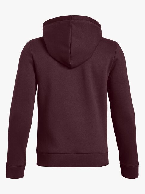 Under Armour Fleece FZ Hættetrøje, Red