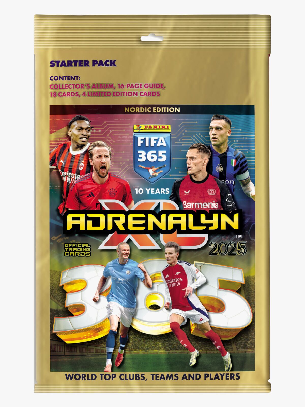 FIFA 365 Adrenalyn XL 2025 Samlekort Startpakke