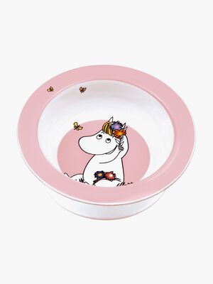Mumitroldene Eng Tallerken med Sugekop, Pink