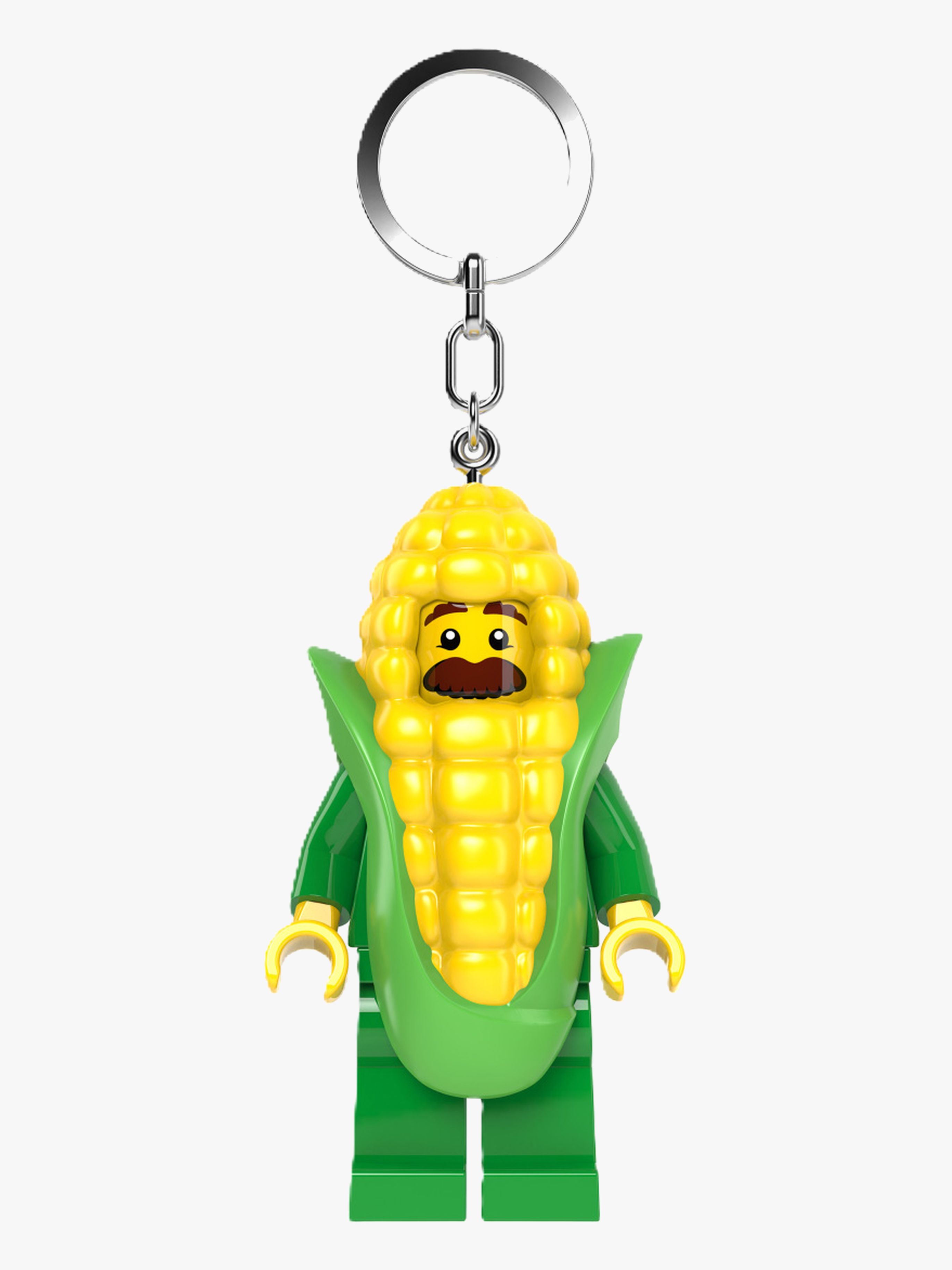 LEGO Minifigures™ Corn Cob Guy Nøglering med LED-lys