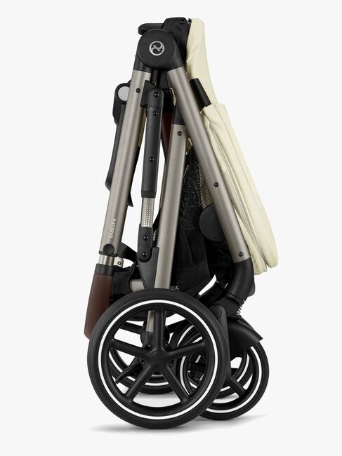Cybex GAZELLE S Klapvogn, Seashell Beige/Taupe