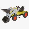 BIG Pedaltraktor m. Trailer Claas Celtis