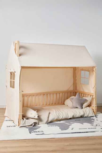 Minitude MASON Sengehimmel til Hus, Offwhite