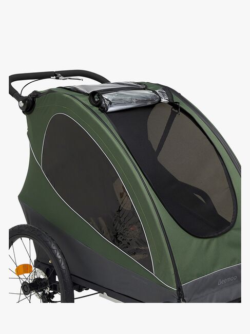 Beemoo Sporty Trail Cykelanhænger, Green