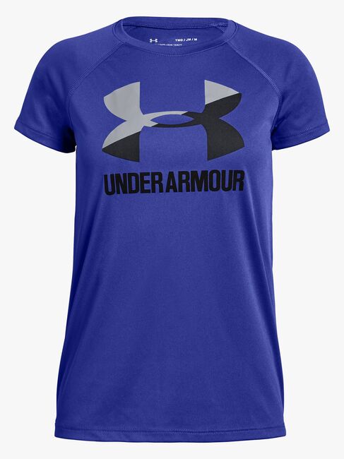Under Armour Big Logo Tee Solid SS Træningstrøje, Purple