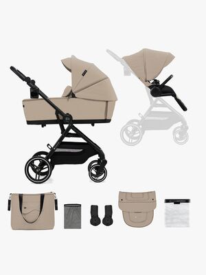 Kinderkraft YOXI 2-in-1 Duovogn, Sand Beige