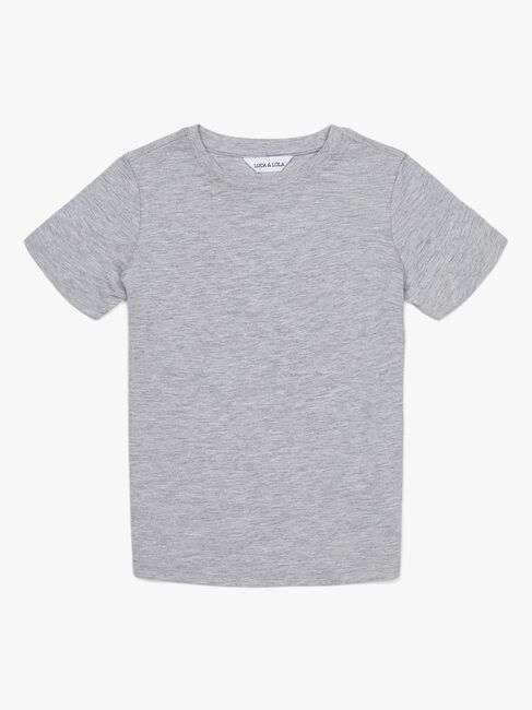 Luca & Lola Paulo T-Shirt 2-pak, Navy/Grey Melange