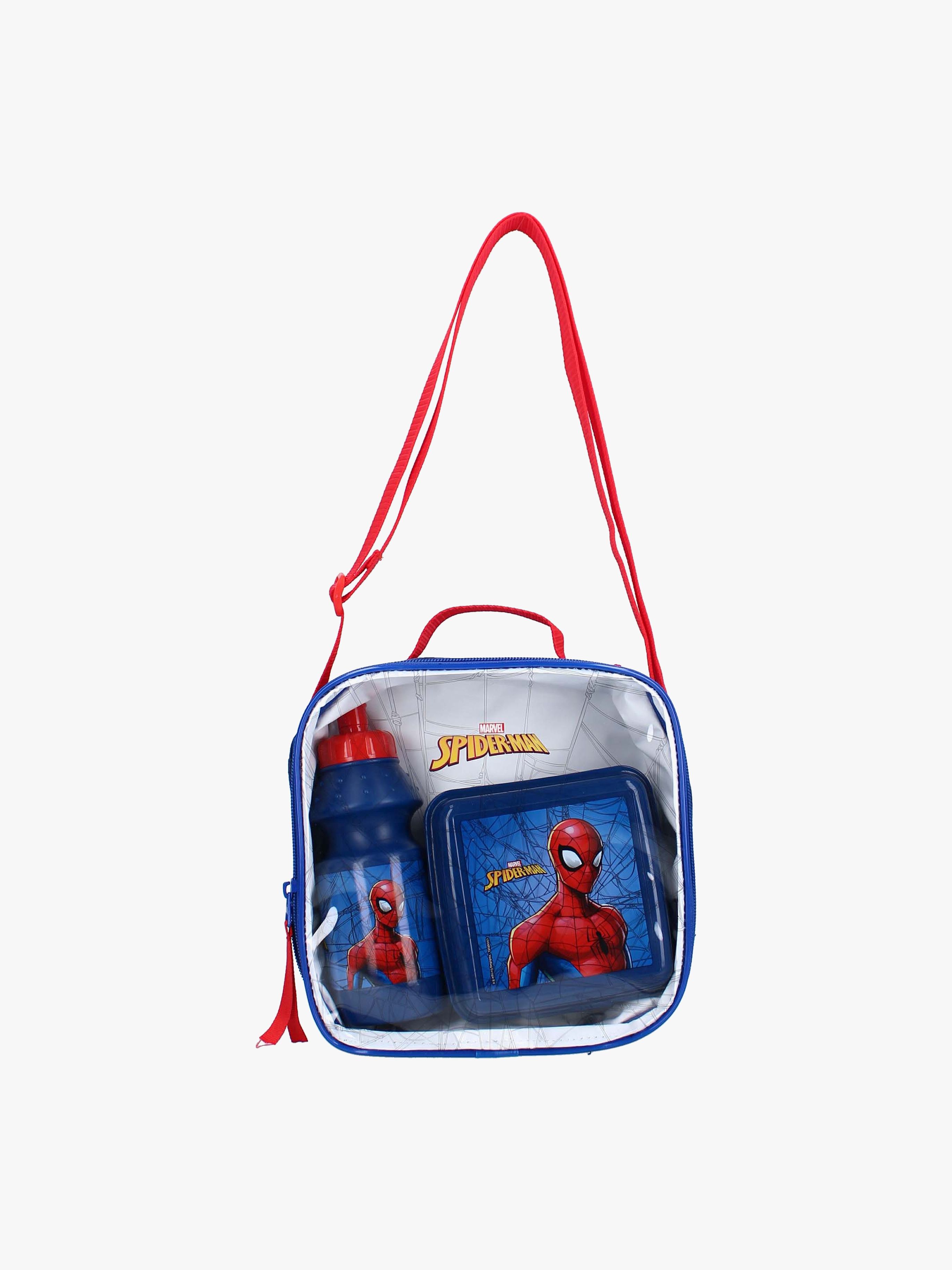 Marvel Spider-Man Madkasse & Flaske Sæt, Blå