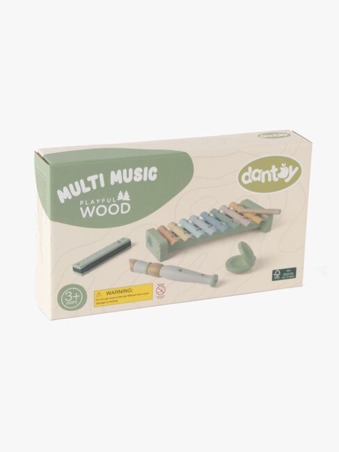 Dantoy Musiksæt Wooden In Gift Box
