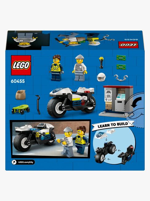 LEGO City 60455 Politimotorcykel på forbryderjagt