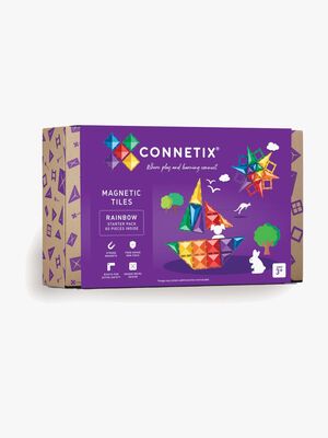 Connetix Magnetiske Byggeklodser Rainbow Startsæt 60 Dele