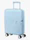American Tourister Soundbox Spinner Kuffert 35,5L, Pastel Blue