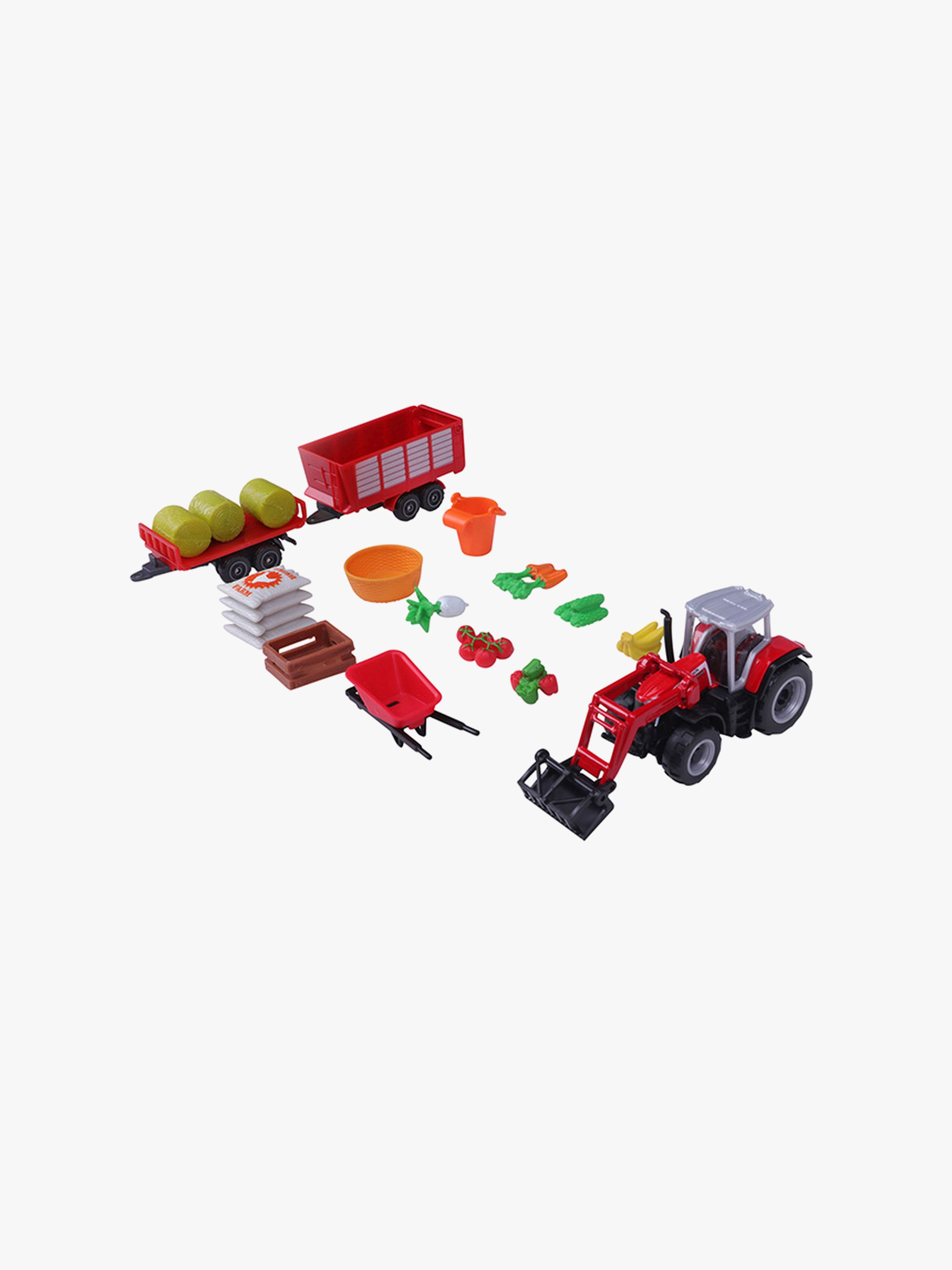 Maisto Mini Working Machines Bondegårdssæt Massey Ferguson