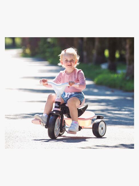Smoby Trehjulet Cykel Baby Driver Plus, Pink