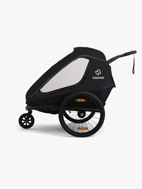 Hamax Traveller Cykelanhænger, Black/Black