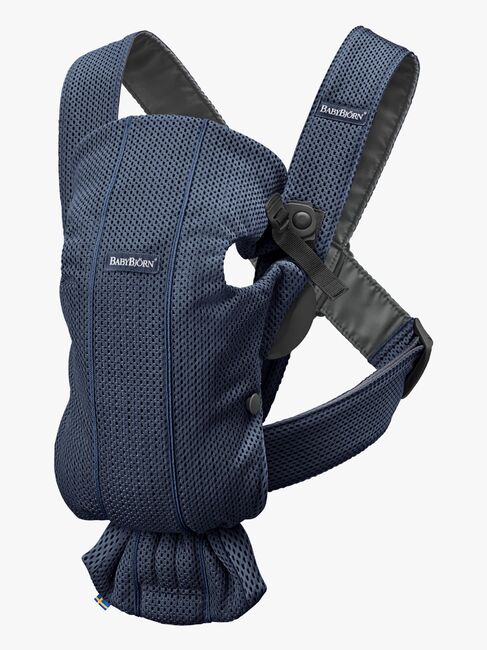 BabyBjörn Mini Bæresele 3D Mesh, Navy Blue