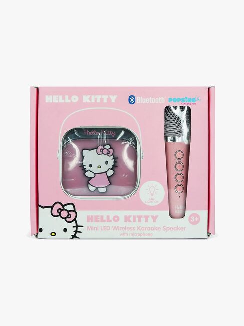 Hello Kitty Popsing Karaokesæt med LED-lys