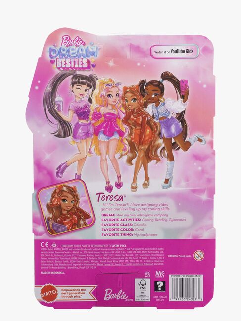 Barbie Dream Besties Dukke Teresa