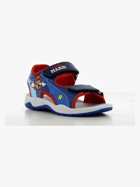 Super Mario Sandaler, Navy/Red