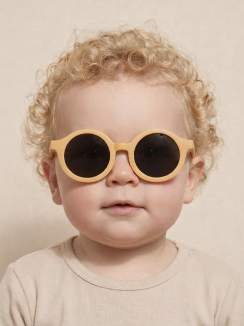 BabyMocs Signature Soft Bøjelige Solbriller, Gul