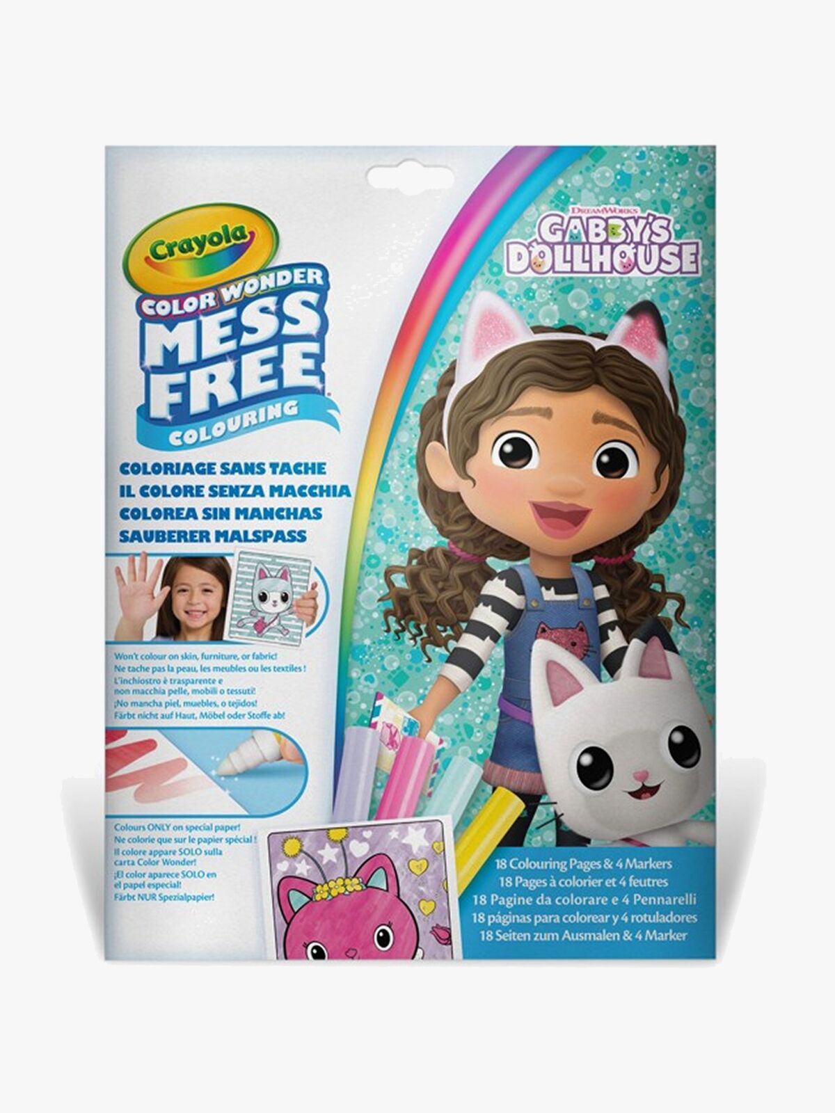 Gabby's Dollhouse Color Wonder Malesæt