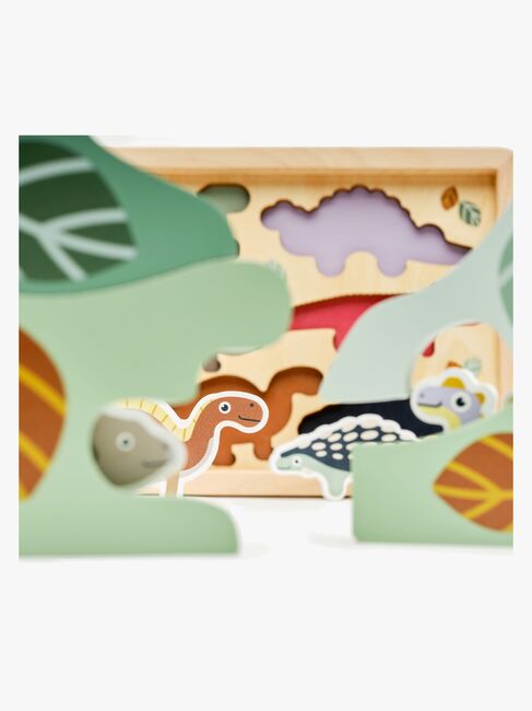Moover Toys Gemte Dinosaurer Puslespil 6 Brikker