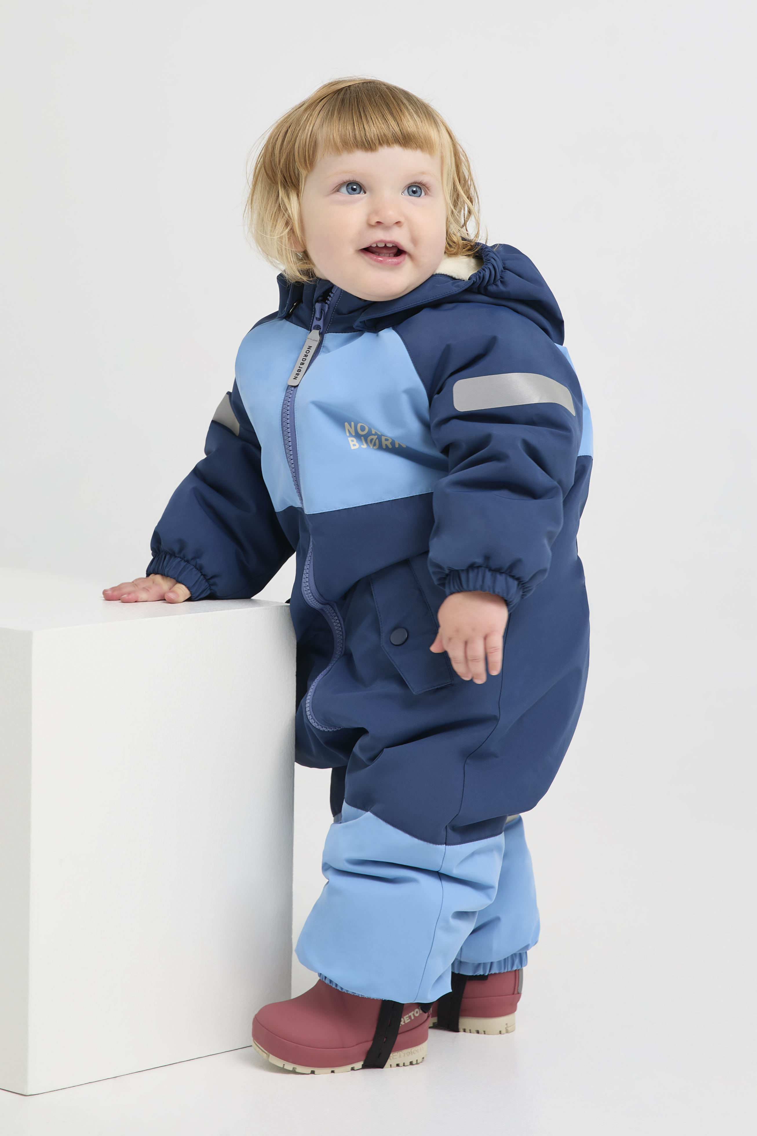Nordbjørn Fernie Babyflyverdragt, Allure/Insignia Blue, 86, Overall