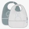 Jollein Miffy Peekaboo Hagesmæk 2-pak, Sea Green