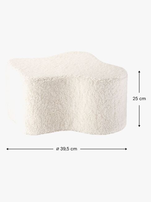 Wigiwama Sky Puf, Cream White